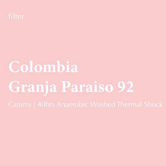 Colombia Granja Paraiso 92