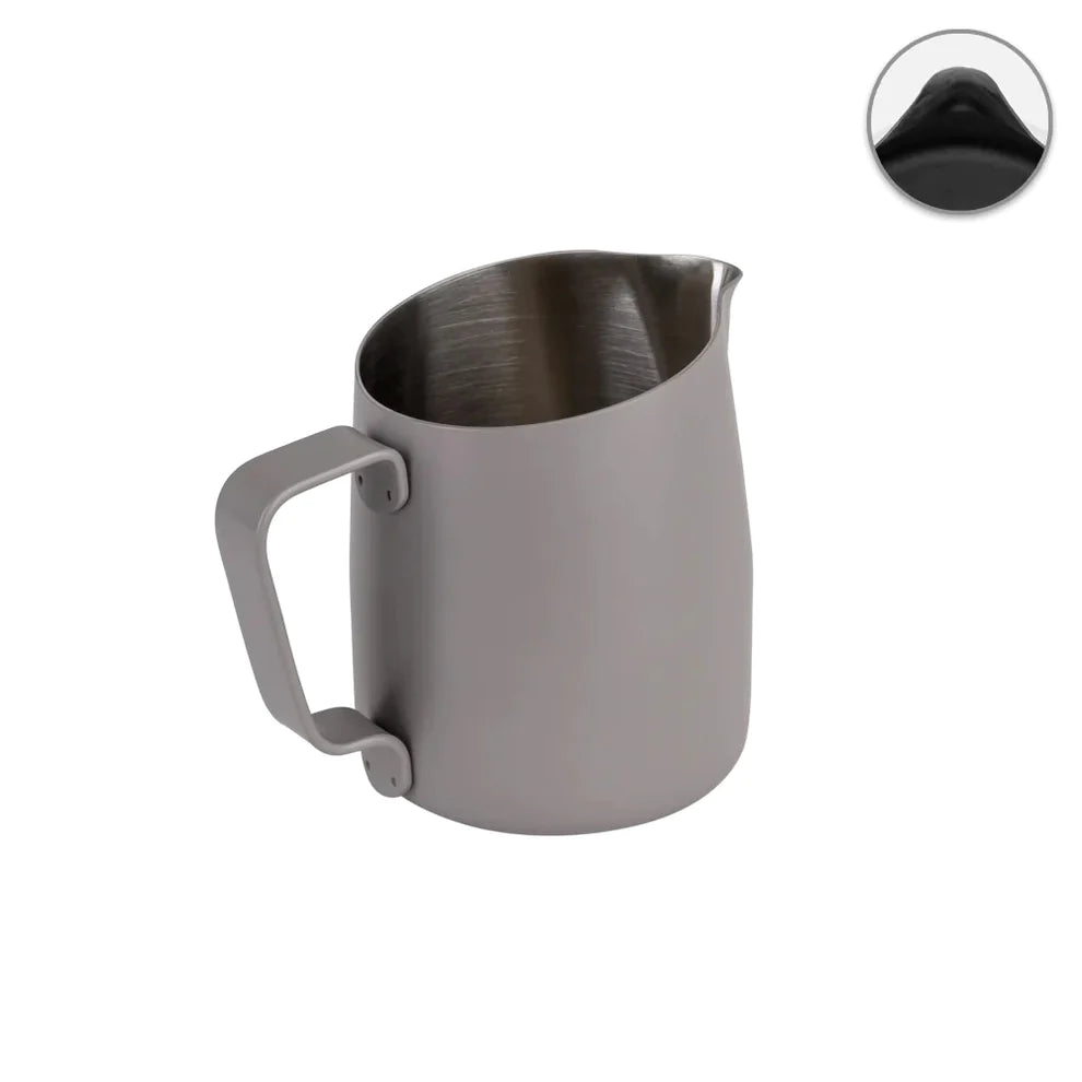 WPM 15 oz Milk Pitcher - multiple colours, sharp or round spout